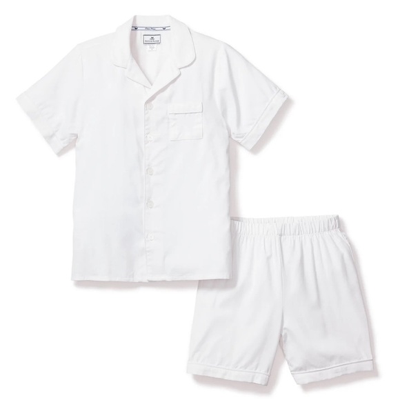 Petite Plume Other - PETITE PLUME Boys Classic White Short Set Chemical Free Flame Resistant 10